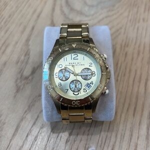 Gold Marc by Marc Jacobs analog watch